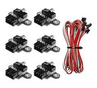 Qwertfeet Lot de 6 mini interrupteurs de fin de course avec câble 3 broches de 1 m pour 3018-PROVer/3018-MX3/3018-PROVer