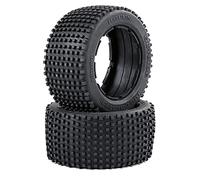 Qwertfeet Pneus Arrière Hors Route Épaissir la Peau pour 1/5 BAHA ROVAN KM Baja 5B Pièces de Rechange pour Camion