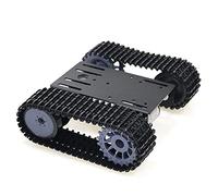 Qwertfeet Smart Tank Car Chassis sur chenilles Crawler Robot Platform Double Moteur DC 12V pour DIY pour T101-P / TP101