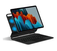 QWERTY Étui clavier pour tablette Samsung Galaxy Tab S7 11 pouces 2020/Tab S8 /Tab S9 2023/Tab S9 FE 2023/Tab S10 FE 2025