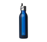Qwetch - Active - Bouteille isotherme Serie Sport Bleu marine - 600 ml