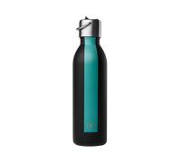 Qwetch - Active - Bouteille isotherme Serie Sport Noir - 600 ml