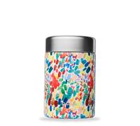 QWETCH - Boite Repas Isotherme - Lunchbox Inox - 5h Chaud et 7h Froid - Sans BPA, Étanche & Reutilisable (Arty, 600ml)