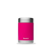 Qwetch - Boite Repas Nomade Isotherme - Boite Alimentaire Inox - 5h Chaud et 7h Froid - Sans BPA, Étanche & Reutilisable - Lunch Box pour bureau, pique-nique, randonnée - Magenta - 340ml