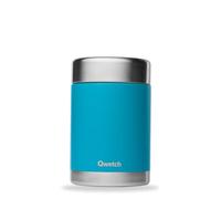 QWETCH - Boite Repas Nomade Isotherme - Granite - Boite Alimentaire INOX - 5h Chaud et 7h Froid - sans BPA, Étanche & Reutilisable - Lunch Box pour Bureau, Pique-Nique, randonnée (Turquoise, 340ml)