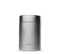 QWETCH - Boite Repas Nomade Isotherme - INOX Brossé 600ml - Boite Alimentaire INOX - 5h Chaud et 7h Froid - sans BPA, Étanche & Réutilisable - Lunch Box pour Bureau, Pique-Nique, randonnée