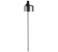 QWETCH - Bouchon Sport avec Paille & Pipette Noir - Compatible Bouteilles Isotherme Titan 1,5L & 2L - Hydratation rapide et pratique