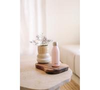 QWETCH - Bouteille One Inox Ultra Légère - Rose Pastel 500ml - Gourde Simple Paroi - Etanche, Sans BPA & Réutilisable - Gourde inox du quotidien, non isotherme