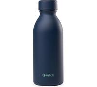 Qwetch - Bouteille Isotherme 500ml Vert Tilleul - Icon - Gourde Design Compacte Et Élégante Inox Recyclé - 24h Froid Et 12h Chaud - Etanche, Sans Bpa