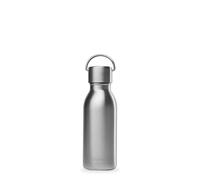 Qwetch - Bouteille Isotherme Active Inox Brossé 350ml - Gourde avec Anse Inox Recyclé - 24h Froid et 12h Chaud - Etanche & Compacte