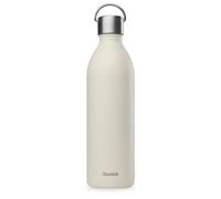 Qwetch - Bouteille isotherme Active - Inox double paroi avec anse - Sable 1 L