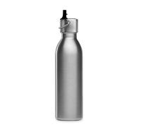 QWETCH - Bouteille Isotherme Active Inox Brossé 600ml - Gourde avec Bouchon Sport - 24h Froid et 12h Chaud - Etanche, Sans BPA & Compacte