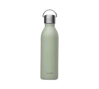 Qwetch Bouteille isotherme Active – Inox double paroi 600 ml Vert Tilleul – Étanche 24h froid/12h chaud