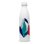 Qwetch - Bouteille Isotherme Altitude Blanc 750ml - Gourde Nomade Inox - 24h Froid et 12h Chaud - Etanche, Sans BPA & Réutilisable - Gourde isotherme pour Sport, Voyage, Bureau, Randonnée