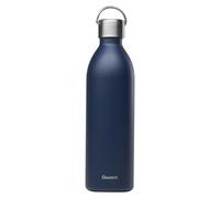 QWETCH-Bouteille isotherme en inox recyclé coloris bleu marine Qwetch Active Matt - 1000 ml