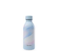 Qwetch - Bouteille Isotherme Icon Inox - Bouteille isotherme Aura Pastel Bleu - 500 mL