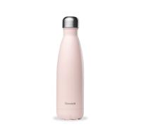 QWETCH - Bouteille Isotherme INOX - Maintient Vos Boissons au Chaud Pendant 12 Heures & au Frais Pendant 24 Heures - BPA Free - Marque Française (Rose pastel, 500 ML)