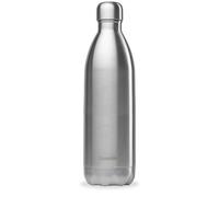 Qwetch - Bouteille Isotherme Inox Brossé 1L - Gourde Nomade Inox - 24h Froid et 12h Chaud - Etanche, Sans BPA & Réutilisable - Gourde isotherme pour Sport, Voyage, Bureau, Randonnée