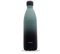 Qwetch - Bouteille Isotherme Originals Graphite Kaki 1L - 24h Froid et 12h Chaud - Etanche, Sans BPA & Réutilisable - Gourde inox isotherme pour Sport, Voyage, Bureau, Randonnée