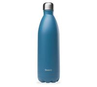 Qwetch - Bouteille Isotherme Originals Bleu Azur 1L - 24h Froid et 12h Chaud - Etanche, Sans BPA & Réutilisable - Gourde inox isotherme pour Sport, Voyage, Bureau, Randonnée