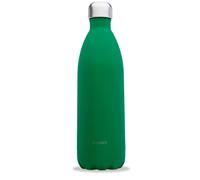 Qwetch - Bouteille Isotherme Vert Toundra 1L - Gourde Nomade Inox - 24h Froid et 12h Chaud - Etanche, Sans BPA & Réutilisable
