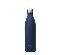 Qwetch - Bouteille Isotherme Originals Bleu Nuit 750ml - 24h Froid et 12h Chaud - Etanche, Sans BPA & Réutilisable - Gourde inox isotherme pour Sport, Voyage, Bureau, Randonnée
