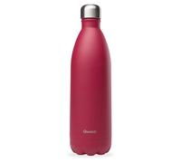 Qwetch - Bouteille Isotherme Originals Framboise 1L - 24h Froid et 12h Chaud - Etanche, Sans BPA & Réutilisable - Gourde inox isotherme pour Sport, Voyage, Bureau, Randonnée