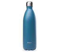 Qwetch - Bouteille Isotherme Originals Bleu Azur 1L - 24h Froid et 12h Chaud - Etanche & Réutilisable - Gourde inox isotherme pour Sport, Voyage, Bureau, Randonnée