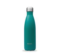 Qwetch - Originals - Bouteille isotherme Matt Bleu Minéral - 500 mL