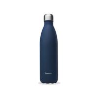 Qwetch - Bouteille Isotherme Originals Bleu Nuit 750ml - 24h Froid et 12h Chaud - Etanche & Réutilisable - Gourde inox isotherme pour Sport, Voyage, Bureau, Randonnée