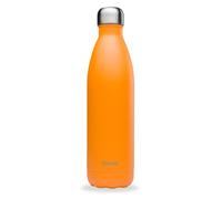 Qwetch - Bouteille Isotherme Originals Bleu Orange 750ml - 24h Froid et 12h Chaud - Etanche & Réutilisable - Gourde inox isotherme pour Sport, Voyage, Bureau, Randonnée