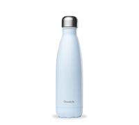 Qwetch - Bouteille Isotherme Originals Bleu Pastel 500ml - 24h Froid et 12h Chaud - Etanche, Sans BPA & Réutilisable - Gourde inox isotherme pour Sport, Voyage, Bureau, Randonnée