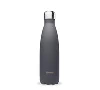Qwetch - Bouteille Isotherme Originals Gris 500ml - 24h Froid et 12h Chaud - Etanche, Sans BPA & Réutilisable - Gourde inox isotherme pour Sport, Voyage, Bureau, Randonnée