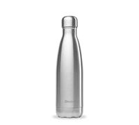 Qwetch - Bouteille Isotherme Originals Inox Brossé 500ml - 24h Froid et 12h Chaud - Etanche & Réutilisable - Gourde inox isotherme pour Sport, Voyage, Bureau, Randonnée