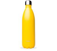 Qwetch - Bouteille Isotherme Originals Jaune 1L - 24h Froid et 12h Chaud - Etanche & Réutilisable - Gourde inox isotherme pour Sport, Voyage, Bureau, Randonnée