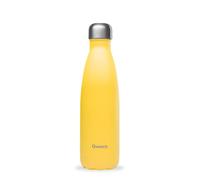 Qwetch - Bouteille Isotherme Originals Jaune 500ml - 24h Froid et 12h Chaud - Etanche & Réutilisable - Gourde inox isotherme pour Sport, Voyage, Bureau, Randonnée