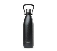 Qwetch - Bouteille Isotherme Originals ROC 750ml Noir - Revêtement Anti-Rayures Ultra Résistant - 24h Froid / 12h Chaud - Étanche, Poignée Intégrée, Lavable au Lave-Vaisselle - Gourde Inox Durable