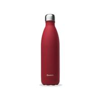 Qwetch - Bouteille Isotherme Originals Rouge 750ml - 24h Froid et 12h Chaud - Etanche & Réutilisable - Gourde inox isotherme pour Sport, Voyage, Bureau, Randonnée