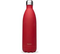 Qwetch - Bouteille Isotherme Originals Rouge Piment 1L - 24h Froid et 12h Chaud - Etanche & Réutilisable - Gourde inox isotherme pour Sport, Voyage, Bureau, Randonnée