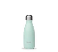 Qwetch - Bouteille Isotherme Originals Vert Pastel 260ml - 24h Froid et 12h Chaud - Etanche & Réutilisable - Gourde inox isotherme pour Sport, Voyage, Bureau, Randonnée
