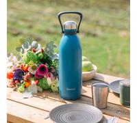 Qwetch bouteille isotherme titan bleu