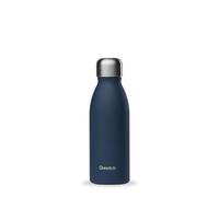 QWETCH - Bouteille One Inox Ultra Légère - Bleu Marine 500ml - Gourde Simple Paroi - Etanche, Sans BPA & Réutilisable - Gourde inox du quotidien, non isotherme