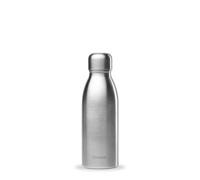 QWETCH - Bouteille One Inox Ultra Légère - Inox Brossé 500ml - Gourde Simple Paroi - Etanche, Sans BPA & Réutilisable - Gourde inox du quotidien, non isotherme