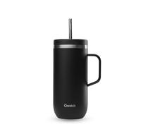 QWETCH Cold Cup Insulated Inox With Handle 600ml - Mixte - Noir - taille Unique- modèle 2025
