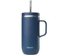 QWETCH Cold Cup Insulated Inox With Handle 600ml - Mixte - Bleu - taille Unique- modèle 2025