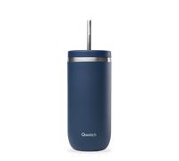 Qwetch - Cold Cup Isotherme Inox - Mug Bleu Nuit - 600 ml