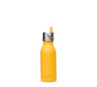 QWETCH - Gourde Enfant Isotherme 350ml - Kids Curry Bouchon Pipette - Gourde Inox - 24h Froid et 12h Chaud - Etanche & Sans BPA - Gourde du quotidien pour école, sport et sorties