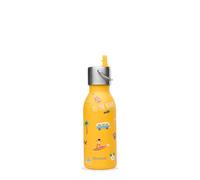 QWETCH Insulated Stainless Steel Bottle Kids Honolulu 350 Ml - Enfant - Jaune - taille Unique- modèle 2025