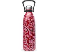 Qwetch - Grande Bouteille Isotherme - Arty 1,5l - 48h Froid Et 16h Chaud - Etanche & Sans Bpa - Gourde Inox Avec Poignée De Portage - Thermos Isotherme Pour Pique-Nique, Camping, Famille