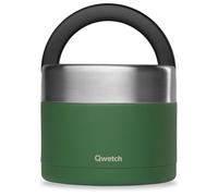 Qwetch - Lunch Box Isotherme 850 ml Matt Granite Kaki - Boîte Alimentaire